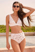 Shan Charlie-Rose Comfortable Triangle Bikini Top